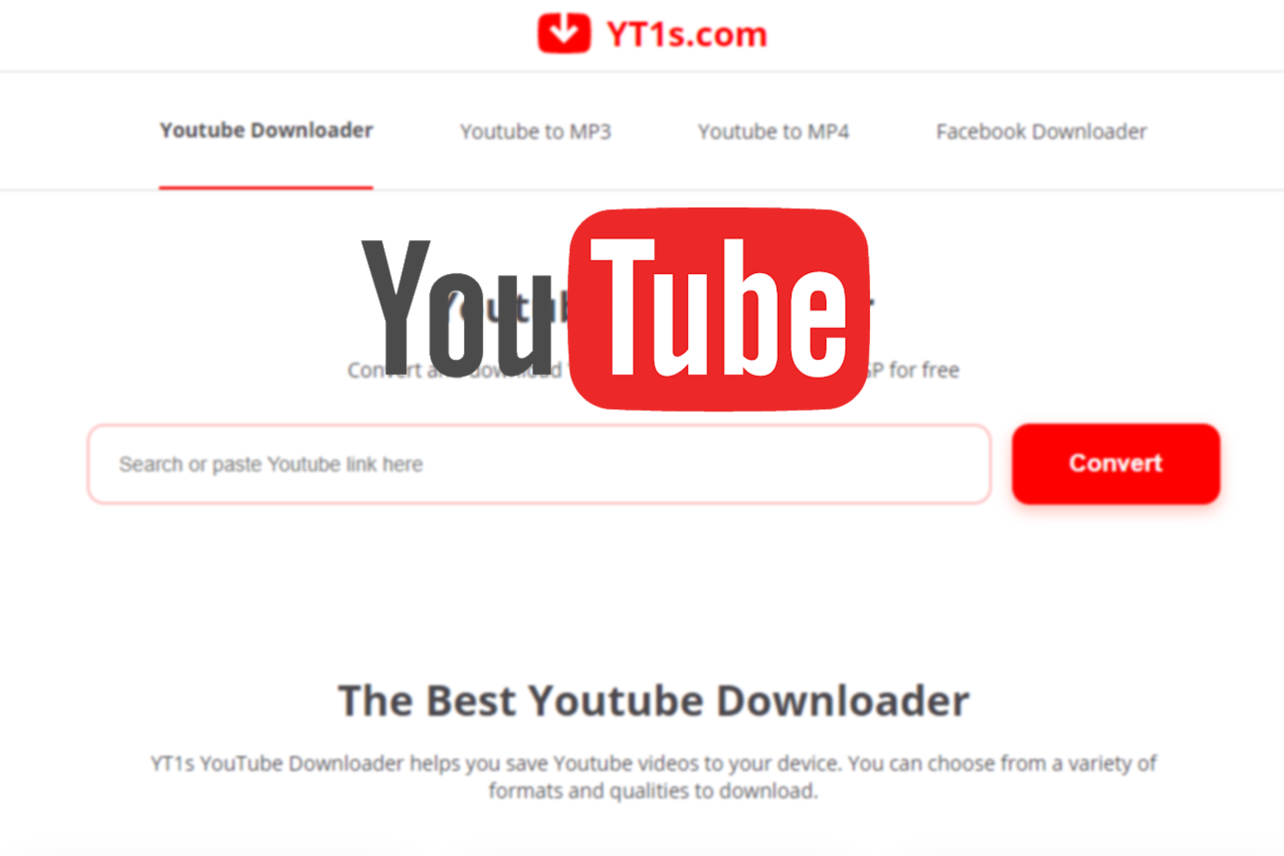 YT1S Downloader: