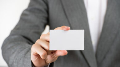 What to Include on a Business Card